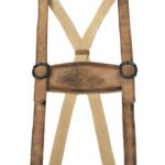 Bavarian Acanthus Leaf Lederhosen Suspenders