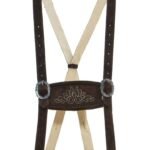 Authentic German Alpine Oktoberfest Lederhosen Suspenders