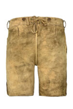 Brown Oktoberfest Lederhosen Shorts