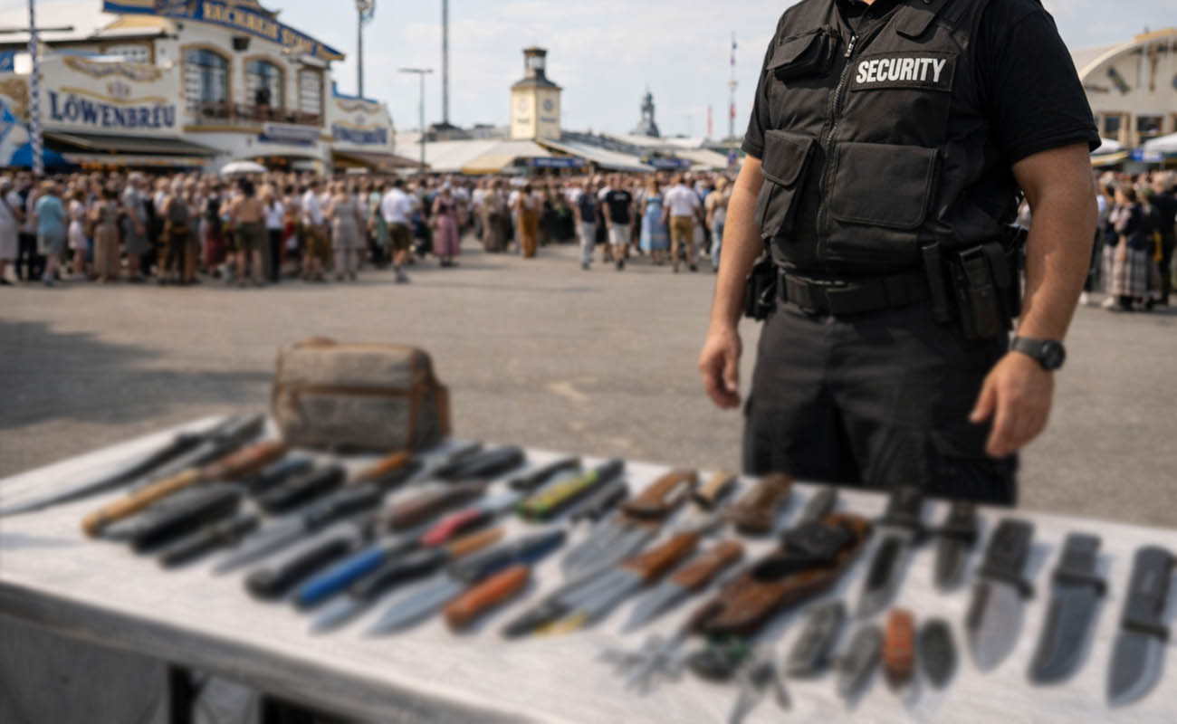 Complete List of Banned Weapons and Sharp Objects