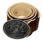 Royal Heraldic German Lederhosen Belt