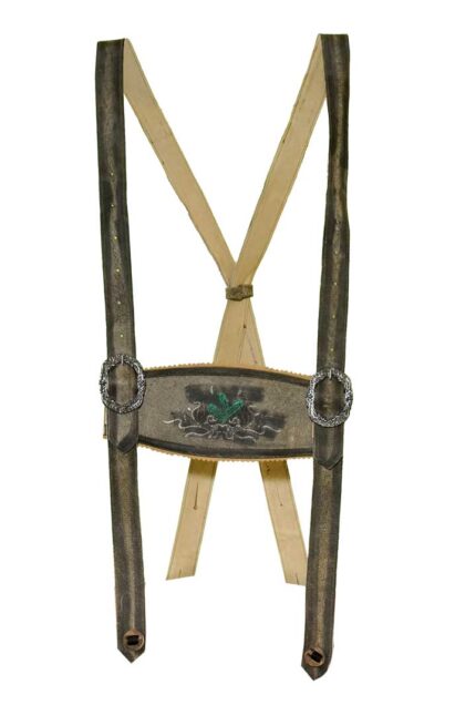 German Maiglöckchen Oktoberfest Lederhosen Suspenders