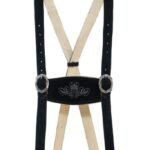 Authentic Oak Leaf Oktoberfest Lederhosen Suspenders