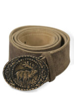 German Stag Bavarian Lederhosen Belt