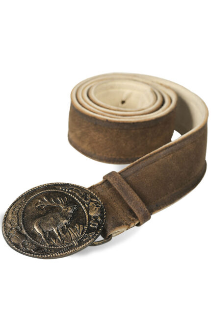 Western Wildlife Oktoberfest German Lederhosen Belt