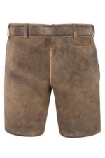 Alpine Flora Bavarian Trachten Brown Lederhosen