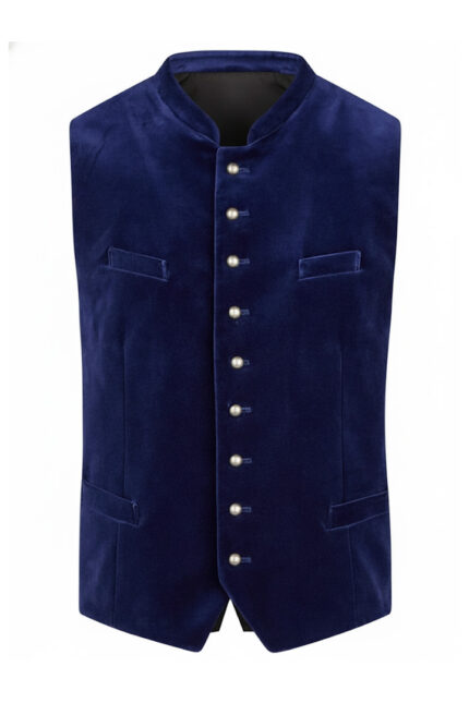 Alpine German Bavarian Trachten Waistcoat For Men