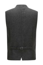 Authentic Classic Gray Bavarian Trachten Waistcoat