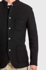 Coburg Heritage Black Wool Trachten Jacket