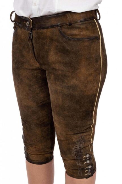 Traditional Romy Schneider Lederhosen Trouser