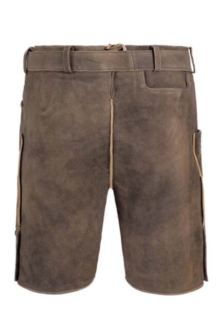 Eichenlaub Brown German Bavarian Lederhosen