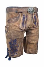 Men's Enzian Brown German Bavarian Lederhosen