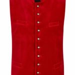 Authentic Feldberg Red German Waistcoat