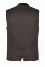 Authentic German Green Forest Waistcoat For Oktoberfest