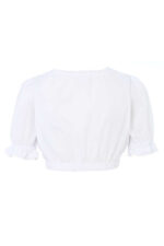 Traditional Halle Berry White Trachten Dirndl Blouse