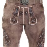 Authentic Hirsch Oktoberfest Lederhosen Shorts
