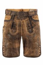 Authentic Hosekraxn Brown Bavarian Lederhosen