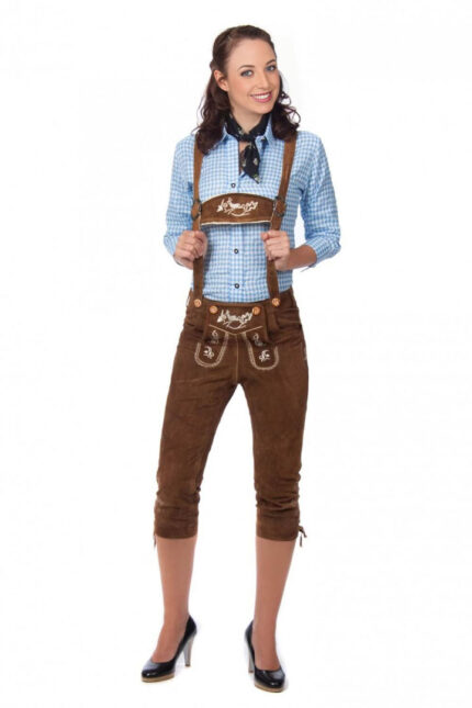 Jentsch German Brown Kniebund Lederhosen
