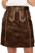 Traditional Julia German Bavarian Lederhosen Skirt