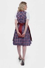 Premium Red Julia Bavarian Dirndl Dress For Oktoberfest