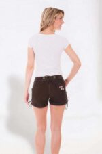 Authentic Maria Furtwängler Suede Lederhosen Shorts