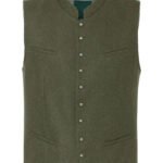 Men's Green German Bavarian Trachten Vest