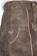 Traditional Naomi German Bavarian Lederhosen Skirt