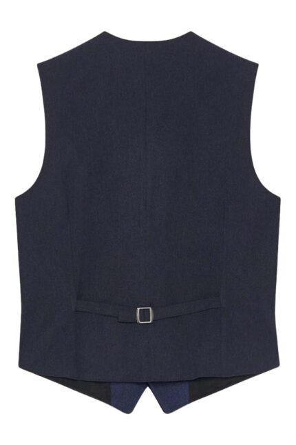 Navy Blue German Bavarian Trachten Vest For Oktoberfest
