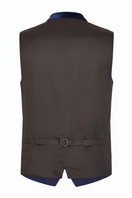 Authentic Navy Blue German Bavarian Waistcoat