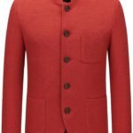 Nico Rosberg Wool Red Trachten Jacket
