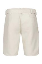 Plattstickerei White Suede Trachten Lederhosen