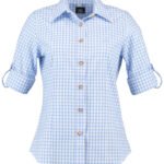 Traditional Sandra German Bavarian Lederhosen Shirt
