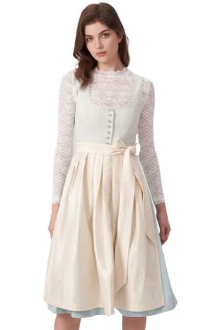 Sibel Kekilli German Bavarian Dirndl Dress with Blouse