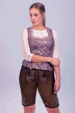 Women's Rhine Trachten Lederhosen Shorts