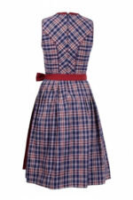 German Trachten Red Headey Dirndl Dress
