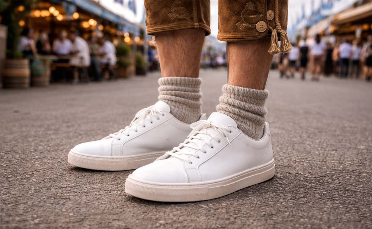 Sneakers with Lederhosen — When It Works and When It Does Not