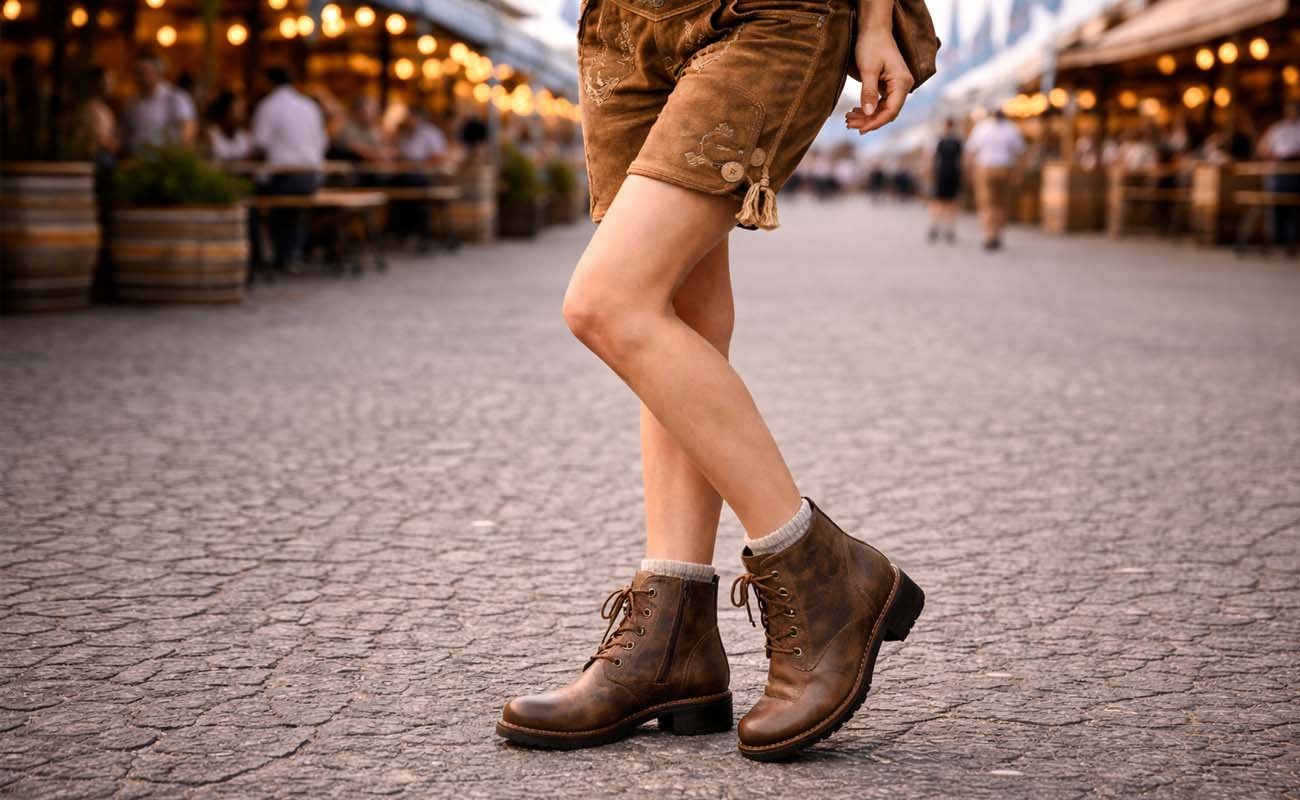 What Shoes Should Women Wear with Lederhosen?