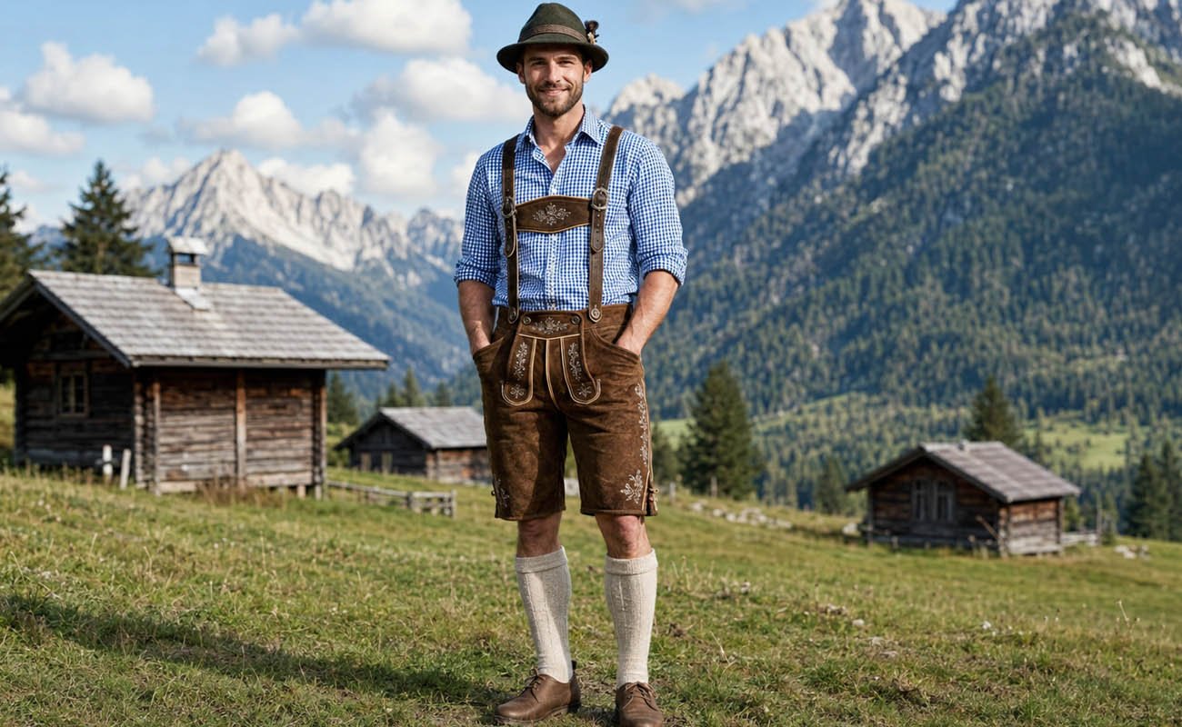 What a Complete Lederhosen Outfit Looks Like