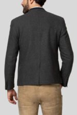 Charcoal Grey Bremen Trachten Jacket