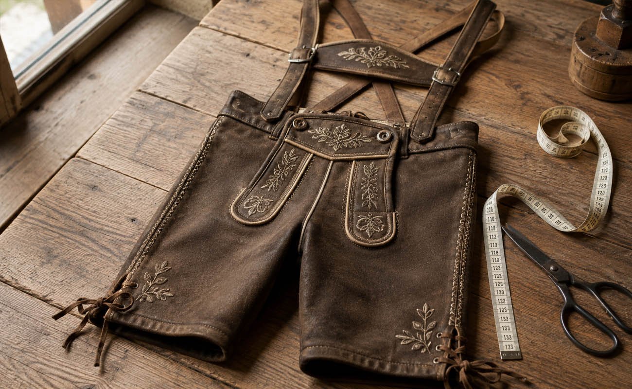 Lederhosen Sewing Pattern – Complete DIY Guide with Measurements